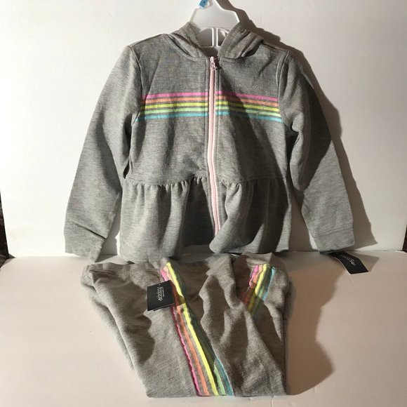 Toddler Girls 4T Ideology 2pc Jogging Suit. NWT.